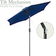 image 4 of 2.4m Crank and Tilt Parasol - Navy