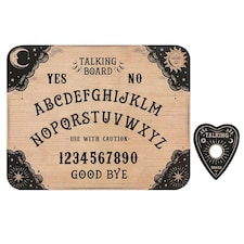 Something Different Classic Style Talking Board - Light Brown/Dark Brown - One Size