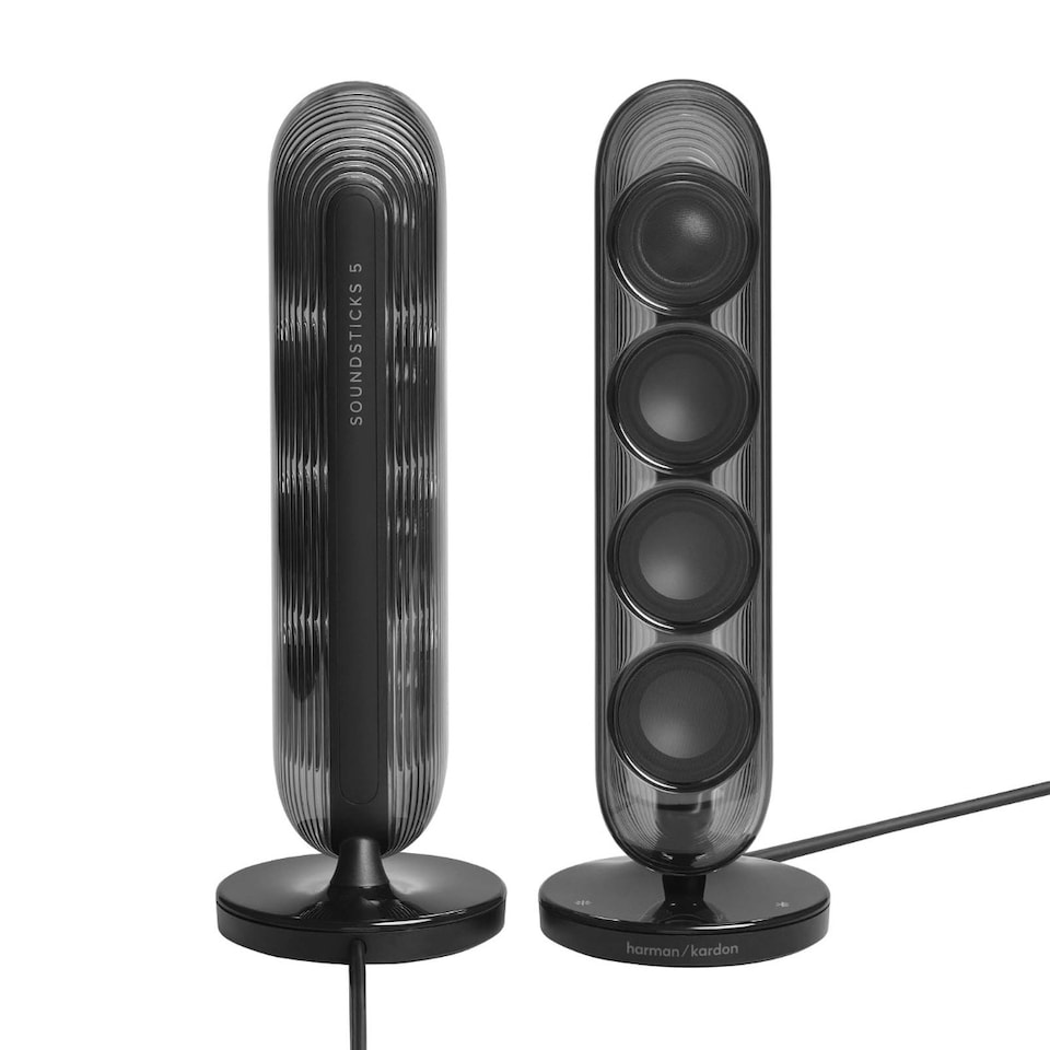 image 1 of Harman Kardon SoundSticks 5 2.1 Bluetooth Speaker - Black