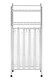 image 5 of Orsina Laundry Unit With Basket, Chrome Storage Stand With Bag, Lidded Laundry Organizer With Storage Basket
