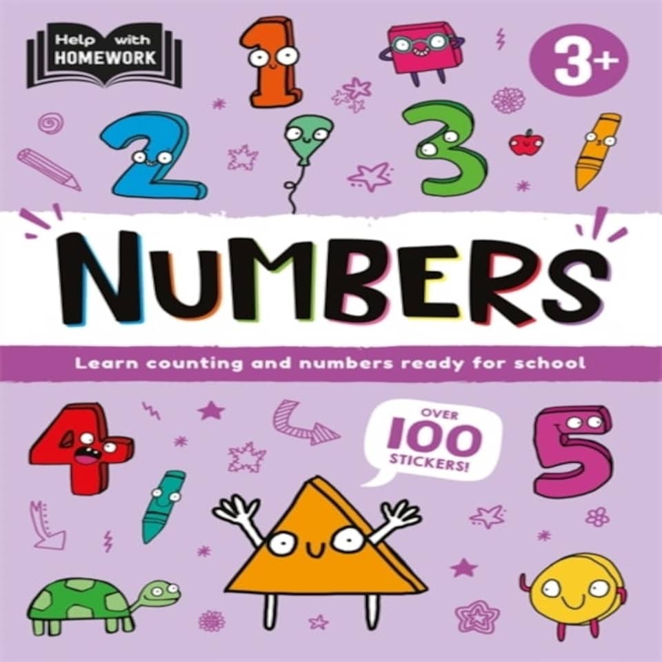 Help With Homework: Age 3+ Numbers