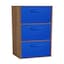 Teak & Dark Blue
