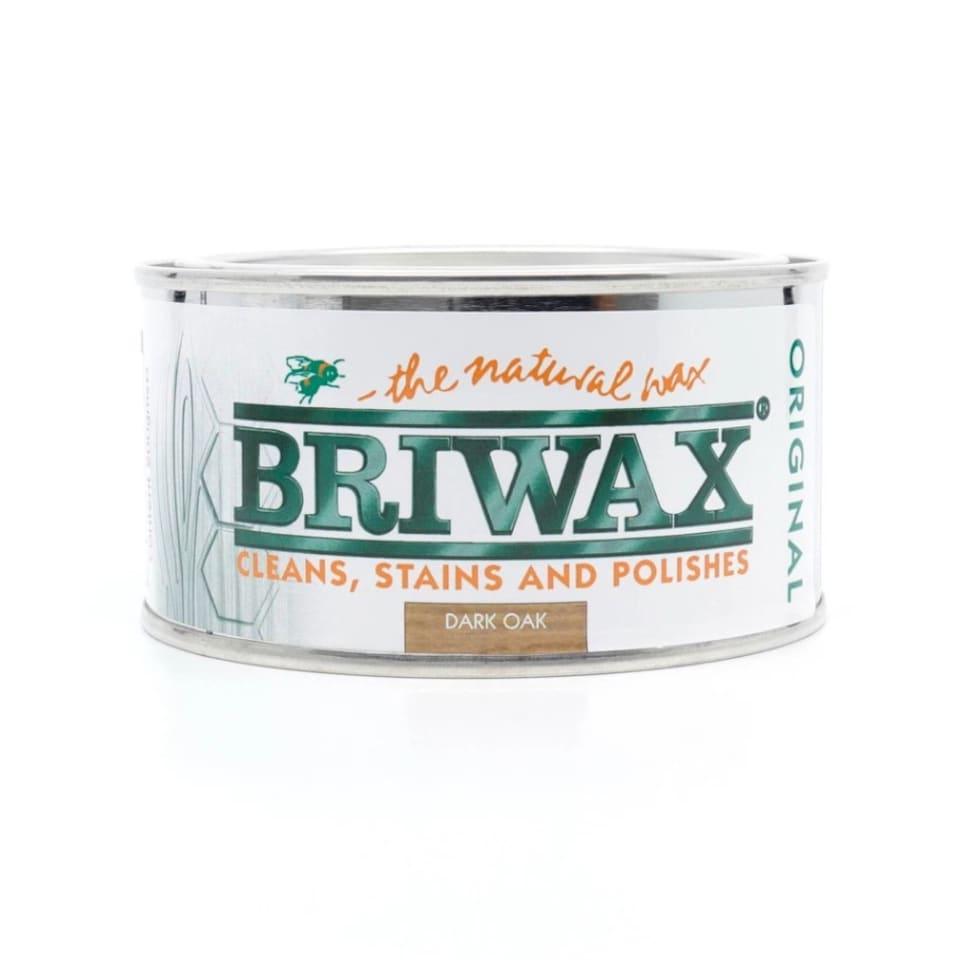 image 1 of Briwax Wax Polish Dark Oak 200g | Brown | 1