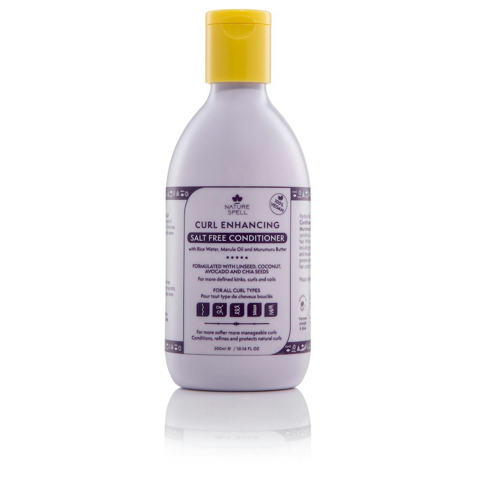 image 1 of Nature Spell Curl Enhancing Salt Free Conditioner