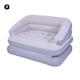 image 2 of Benross 5in1 Inflatable Flocked Sofa Bed | Grey | Double