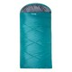 image 1 of Mountain Warehouse Summit 250 Square Sleeping Bag Insulated Two Way Zip Camp Bed Left Handed Zip - Long Length (215cm) Blue