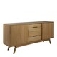image 1 of Marte 2 Door 4 Drawers Sideboard in Oak