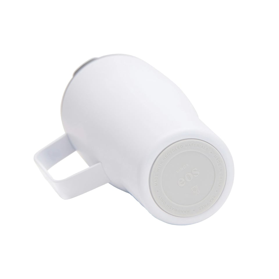image 1 of Vinga Eos Voyager Recycled Stainless Steel 800ml Bottle - White - One Size White