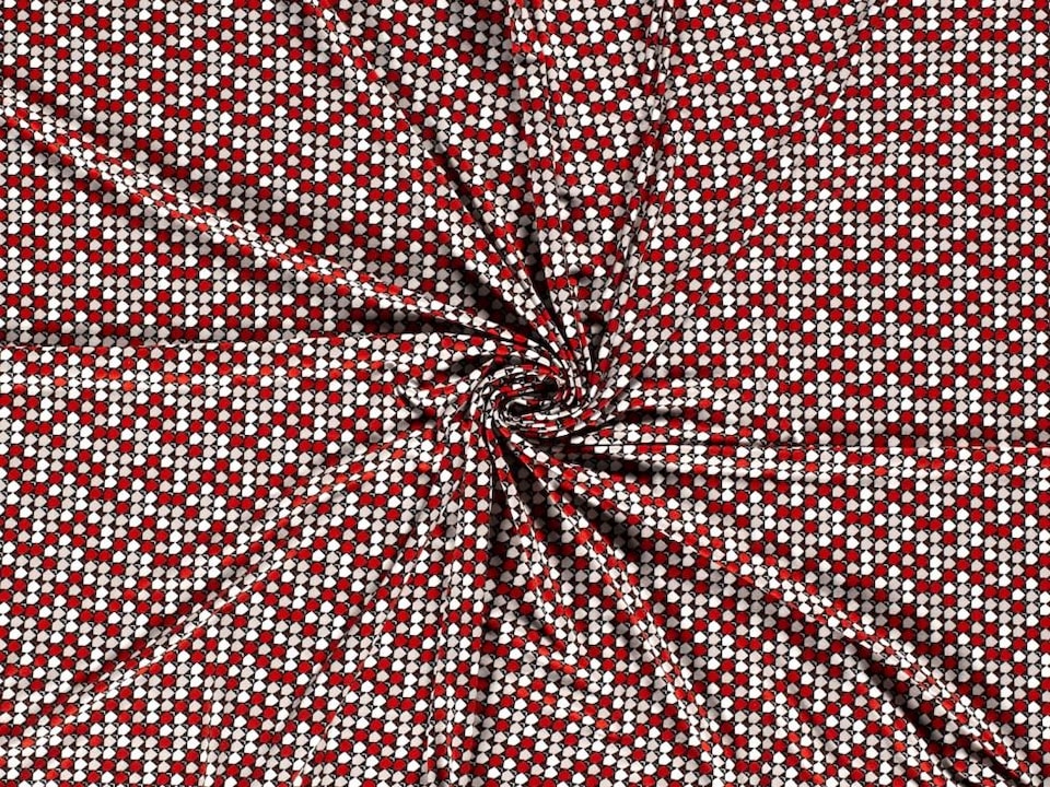 Red Viscose Jersey Stretch Knit Fabric for Dressmaking, 150cm / 59" Wide - per metre