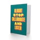 image 2 of Alright Stop Collaborate Listen Retro Fun Bold Greeting Card