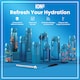 image 7 of Leak Proof 1 Litre Water Bottle, Stainless Steel, 1200ml (40oz) | Blue | Blue | One Size