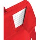 image 3 of Quadra Junior Book Bag With Strap - Bright Red - One Size