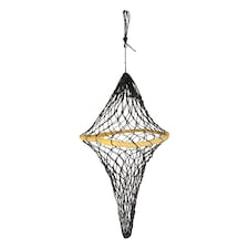 Imperial Riding IRHEasyfill Ring Horse Hay Net - Black - 1.2m