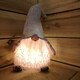 image 3 of 30cm Christmas Male Gonk with LED Light - Grey Hat