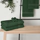 image 2 of OHS Luxury Soft 100% Cotton 500GSM Bathroom Bath Towel, 70x115cm - Forest Green