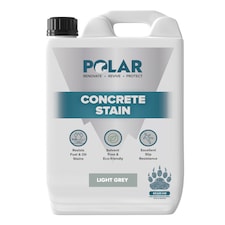 Polar Concrete Stain Durable Slip Resistant Solvent Free | Grey | Light Grey | 5 litre
