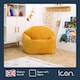 image 4 of Kids High Rest Beanbag Corduroy Yellow | Yellow | Ochre | 1