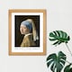 image 3 of Johannes Vermeer Girl With A Pearl Earring Art Wood Framed Wall Art Print