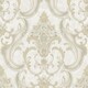 image 1 of Rasch Sonata Damask Heavyweight Vinyl Textured Wallpaper - Gold - 10m x 53cm Gold