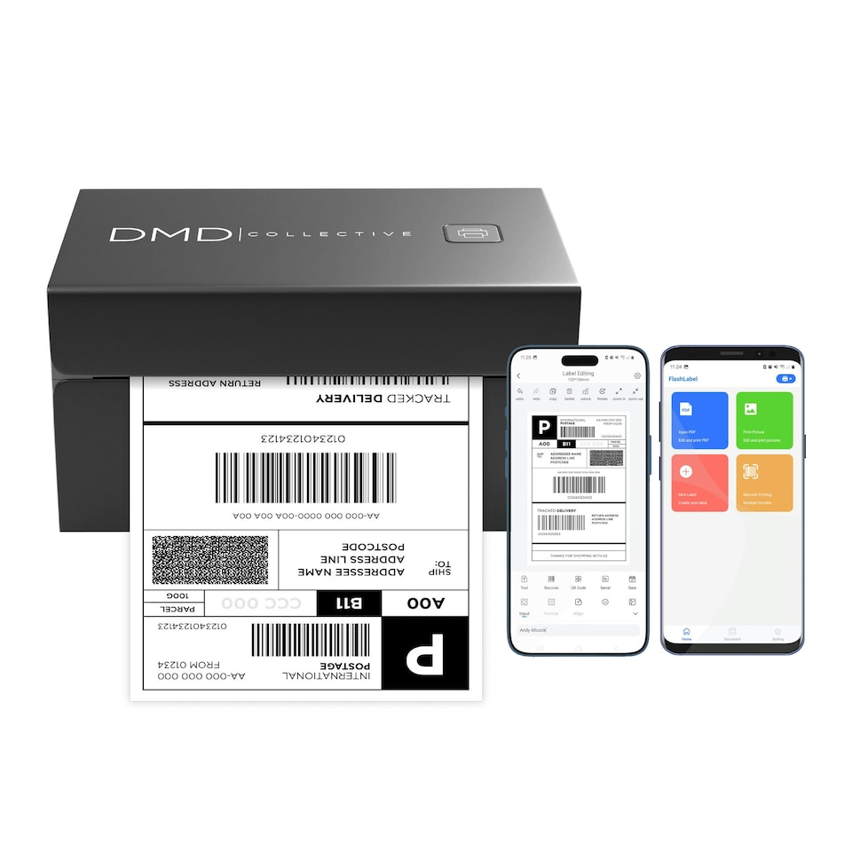 image 1 of DMD 4x6 Thermal Label Printer, Bluetooth & USB Connection