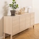 image 7 of Linley 4 Door Sideboard in White Oak