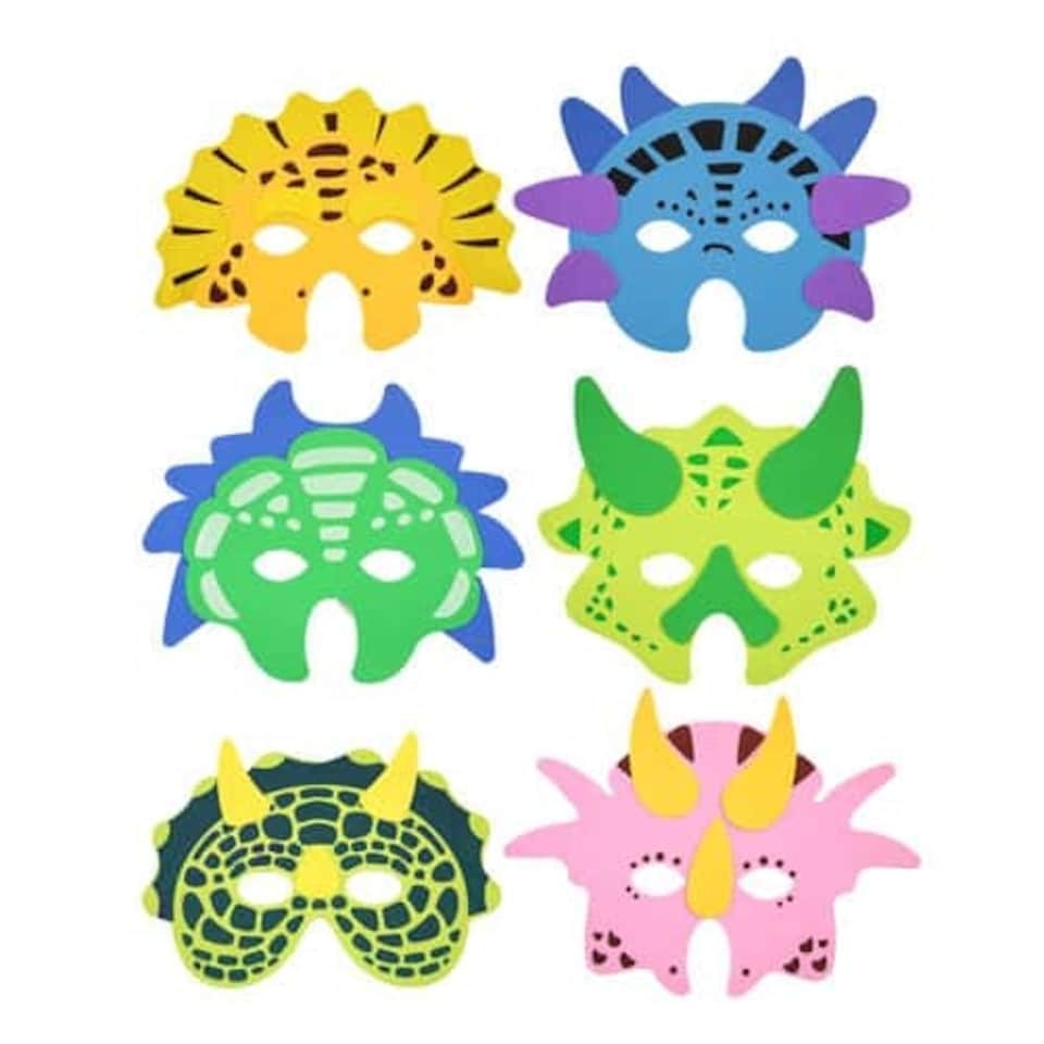 Assorted Dinosaur Foam Mask