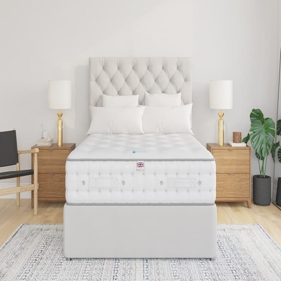 image 1 of Millbrook Wool Luxury 4000 Pocket Mattress White | Super King