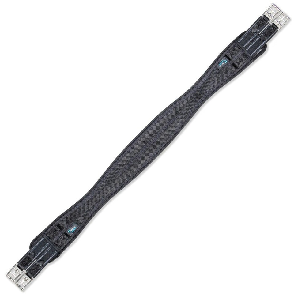 image 1 of Shires Elasticated Airflow Horse Girth - Black - 60in