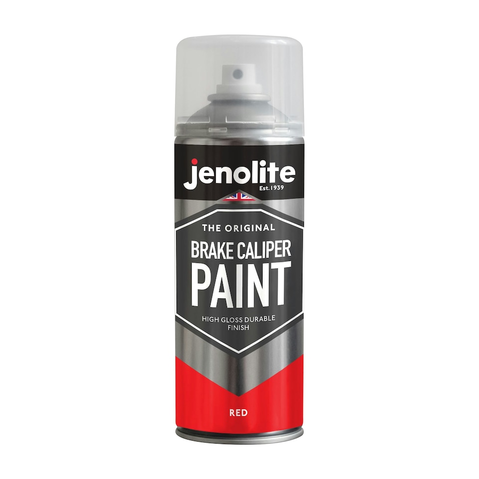 image 1 of Jenolite High Gloss Brake Caliper Paint - Red - 400ml -3-Pack