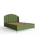 image 2 of Pettine End Lift Ottoman Storage Bed King Green | Green | Green
