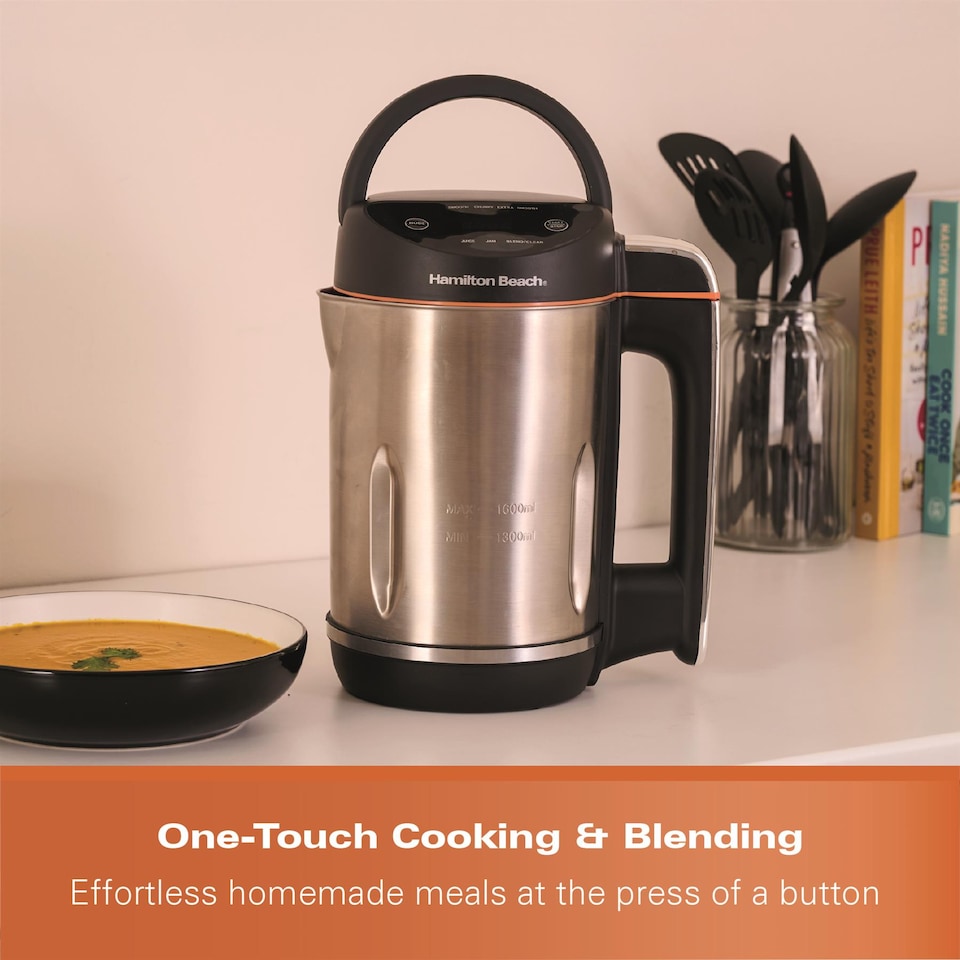 image 1 of Hamilton Beach Intelligent Control Soup Maker Plus