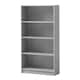 image 1 of Essentials Tall Bookcase Light Grey Finish