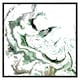 image 2 of Green marble (Picture Frame) White | XL