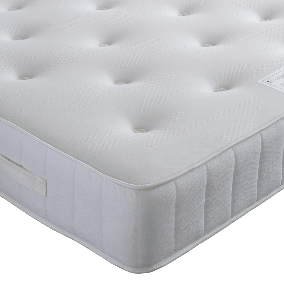 image 1 of Memory Maestro Memory Foam Duckegg Linen Divan Set And Milan Headboard King Size