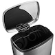 image 2 of Dihl 50L Pedal Bin Stainless Steel Removable Bucket and Lid Recycle