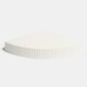image 1 of OHS Ribbed Corner Shelf Wall Mounted Storage Space Saving Modern