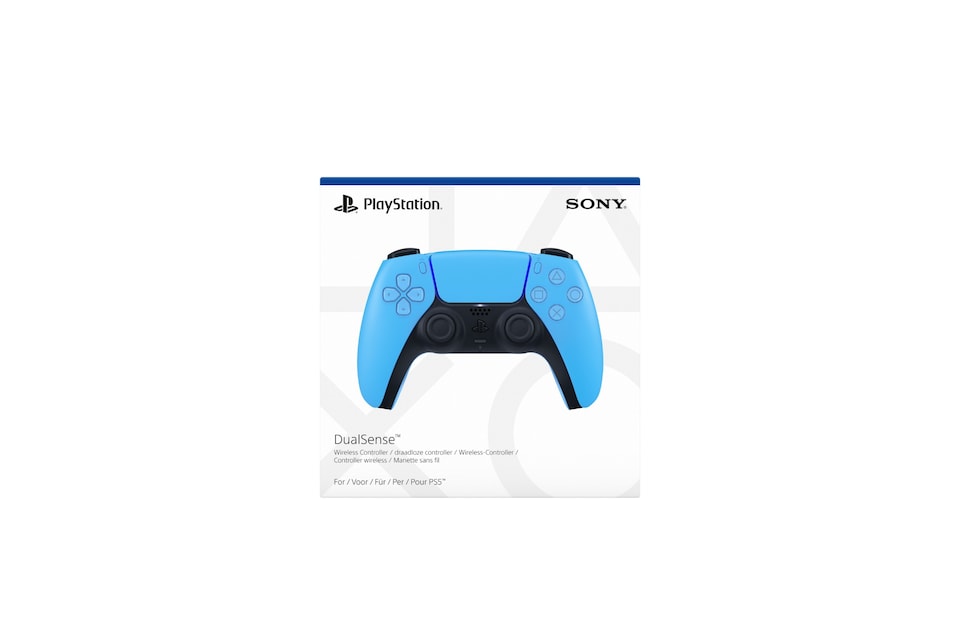 image 1 of Sony DualSense Wireless-Controller - Starlight Blue - PlayStation 5 - 1000040195 - P5AEPJSNY57600 | Blue