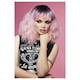 image 1 of Manic Panic Love Kitten Trash Goddess Cotton Candy Pink Wavy Midlength Hair Wig