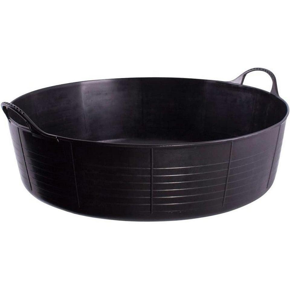 Red Gorilla Gorilla Shallow Tub - Black - 15L
