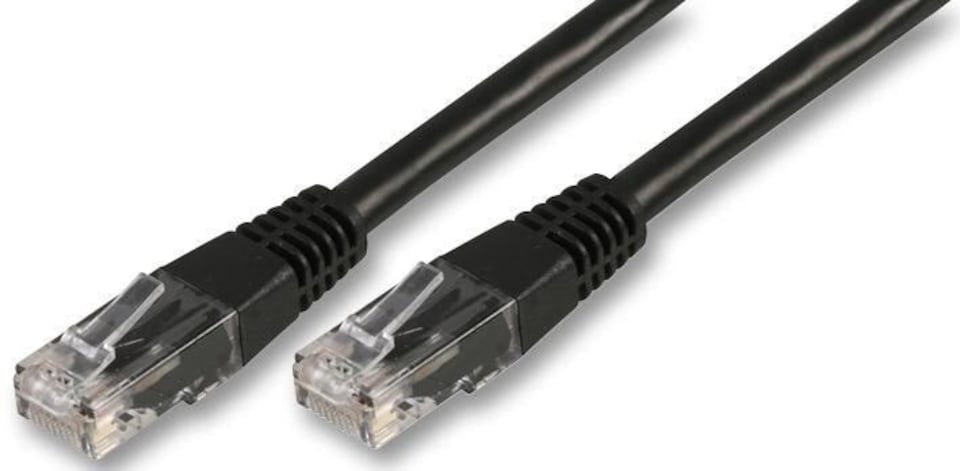 PRO SIGNAL - Cat6 RJ45 Ethernet Patch Lead, 1m Black