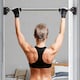 image 8 of SPORTNOW Pull Up Bar Doorway, 75-92cm Length Adjustable, Max Load 200kg
