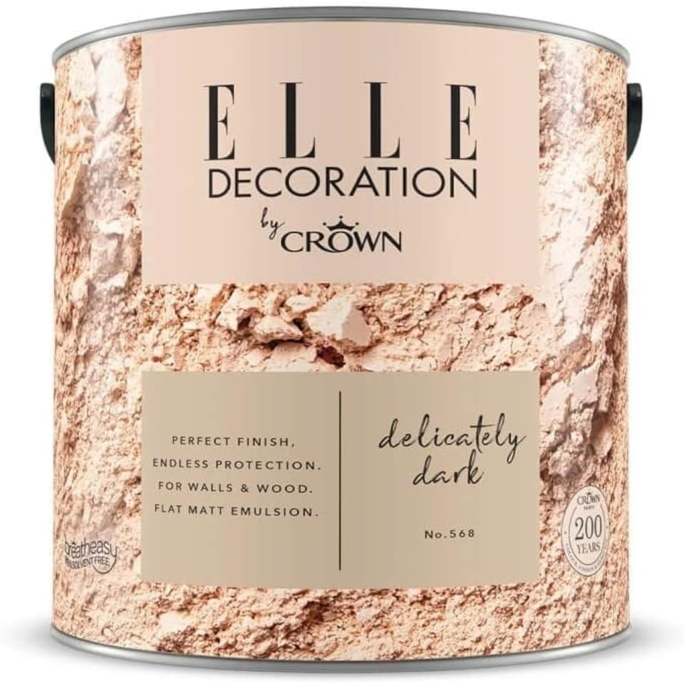 image 1 of Elle (Crown) Flat Matt Delicately Dark (568) 2.5L