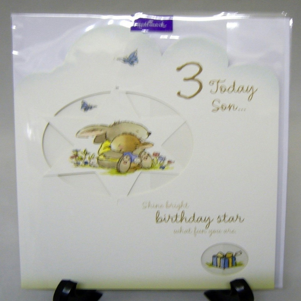 image 1 of Son 3rd Birthday Card