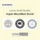 image 2 of Homescapes Super Microfibre 10.5 Tog Children's Duvet