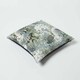 image 5 of Homescapes Floral Butterfly Garden Grey Velvet Filled Cushion - 46 x 46 cm | Grey | Grey, Black | 1