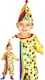 image 1 of Fancy Dress Child Multi Onesie Clown Costume - 12-18 m