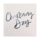 image 4 of Hallmark Christening Card - Inkwave Typography Design