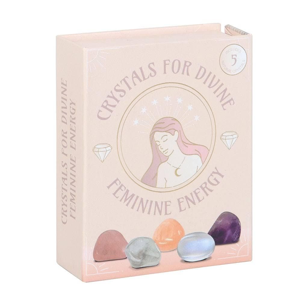Something Different Divine Feminine Energy Decorative Crystal Set (Pack of 5) Multi Multicoloured One Size 1