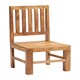 image 3 of Poko Light Mango 6ft Dining Set with Wooden Chairs