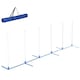 image 1 of PawHut Dog Weave Pole Set Agility Starter Kit Pet Outdoor Exercise Training Set